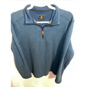 G.H. Bass & Co. Men’s Pullover Sweatshirt Size Medium Teal Blue School Going Out
